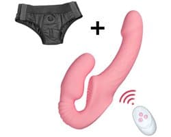Strap U - Urge Strapless Strap-On Vibrator - Roze - Vrouw - Speeltjes - Moederdag - Strapon - voorbinddildo - Dildo - Vibrator - Penis - Buttplug - Sexy - Tril ei - Erotische - Man - Dames