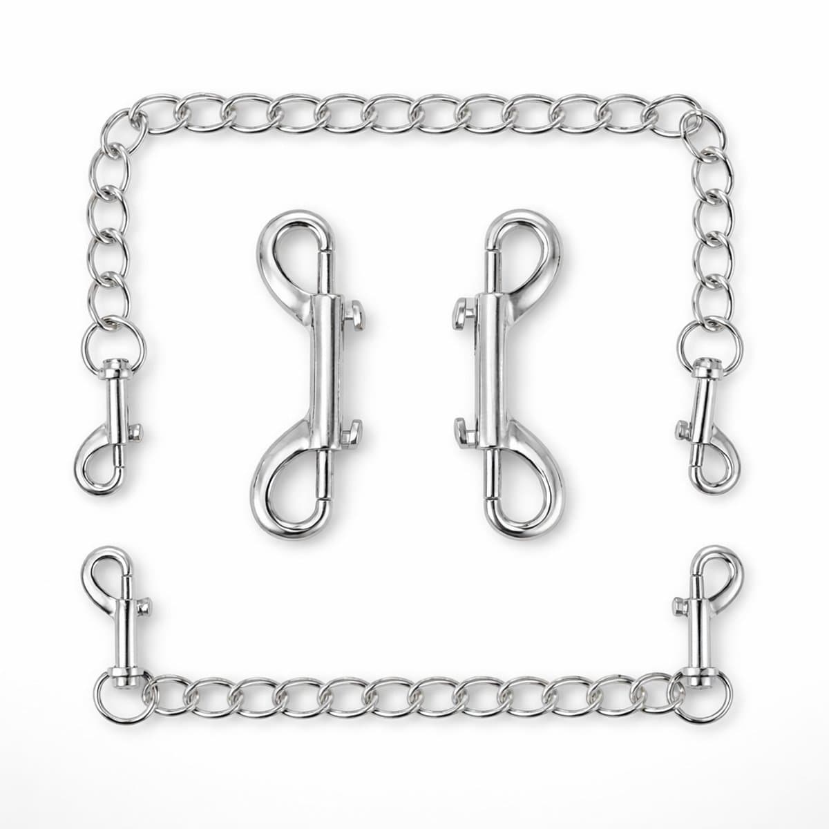 Tepelklemmen set - 4 stuks - Borst - Ketting - Clit — afbeelding 1