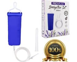 Klysma 2L • Home Enema Kit • Anal Shower Irrigator • Voor constipatie • Hygiënische darmreiniging • Darmreiniging • Optimale darmreiniging • Anale douche • Vaginale douche •Ontgifting •Laxeermiddel •Darmspoeling
