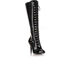 Pleaser - VANITY-2020 Kniehoge laarzen - US 12 - 42 Shoes - Zwart