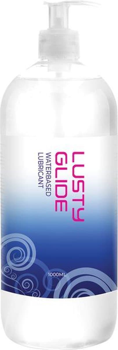 Lusty Glijmiddel op Waterbasis - 1000 ml - Dermatologisch Getest - Top Kwaliteit - Met Doseerpompje — afbeelding 1