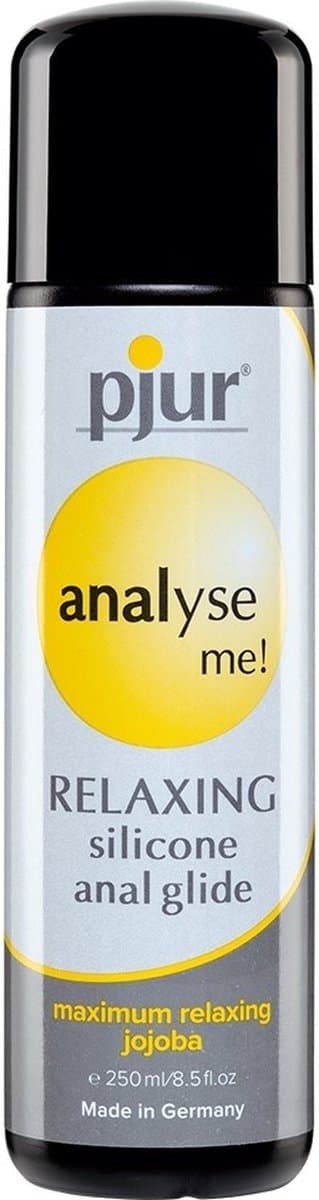 Pjur - Glijmiddel Siliconenbasis - Analyse Me - 250 ml - Maakt De Huid Elastisch - Met Jojoba — afbeelding 1