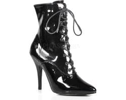 Pleaser - SEDUCE-1020 Enkellaars - US 6 - 36 Shoes - Zwart