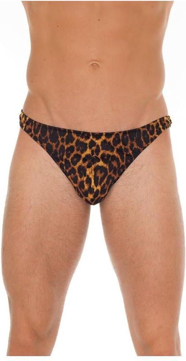 Amorable - Erotische Herenstring Met Panter Print - One Size — afbeelding 1