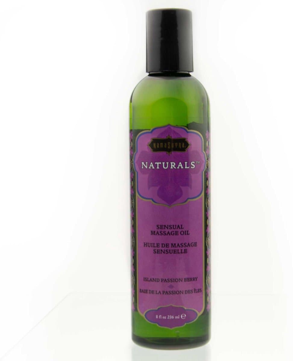 Kamasutra Naturals Massage Olie Island Passion Berry — afbeelding 1