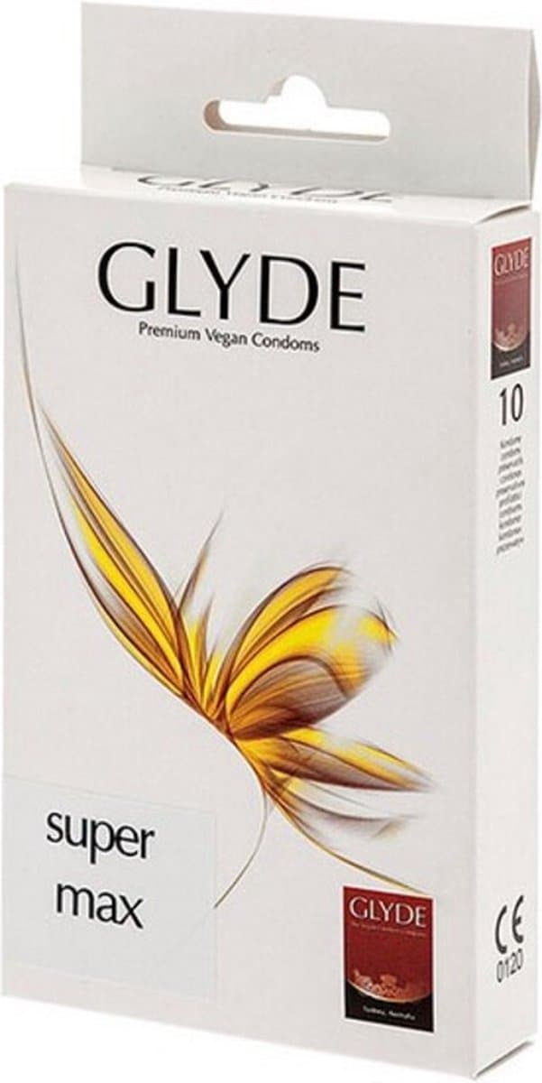 Glyde Ultra Supermax - 10 stuks - Condooms — afbeelding 1