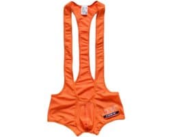 Mankini Oranje - Heren Lingerie - Tankini - Sexy Ondergoed