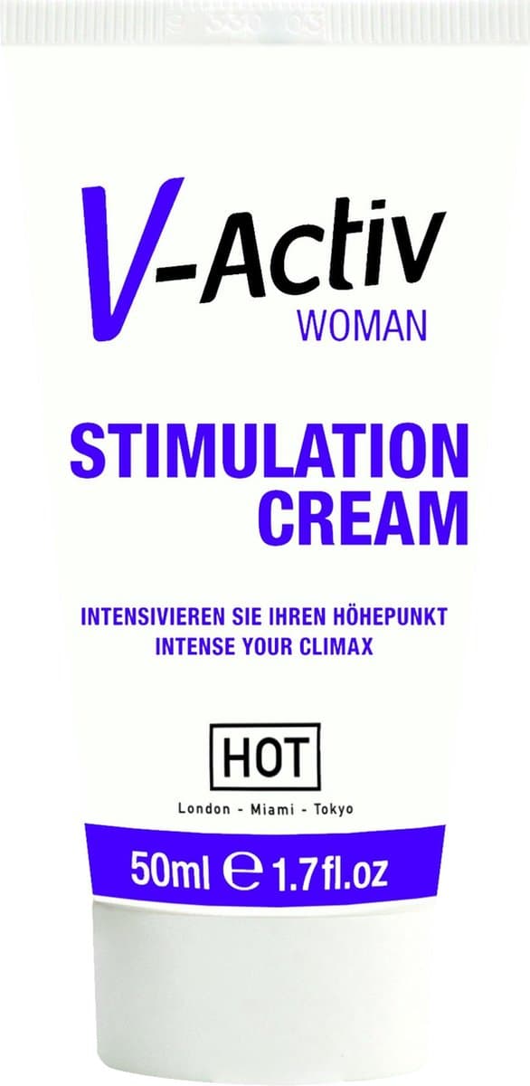 Hot-Hot V-Activ Stim.Creme Woman 50Ml-Creams&lotions&sprays — afbeelding 1