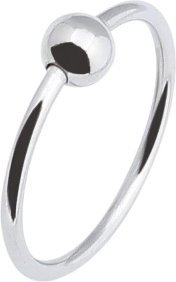 Banoch - Glansring Veronica 35 mm - metalen eikelring met bal - cockring | penisring — afbeelding 1