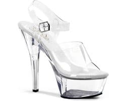 EU 41,5 = US 11 | KISS-208 | 6 Spike Heel P/F Sandal