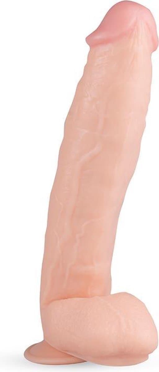 Real Fantasy - Dwane - Realistische Dildo met Zuignap - 30 cm - Dildo - Dildo's - Sex Toys voor Vrouwen en Mannen - Dildo Mannen Anaal - Beige — afbeelding 1