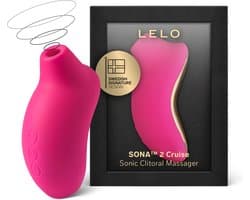 LELO SONA 2 Cruise – Sonische Clitorale Stimulator – Waterdicht – Cruise Control – Cerise