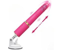 Stotende Dildo – Prostaat Stimulator - Neukmachine voor Mannen - Dildo Mannen Anaal Vibrerende - Bewegende Dildo - Sexmachine Dildo - Prostaat Vibrator Mannen Stotend - Dildo Anaal Groot – 100% Waterdicht