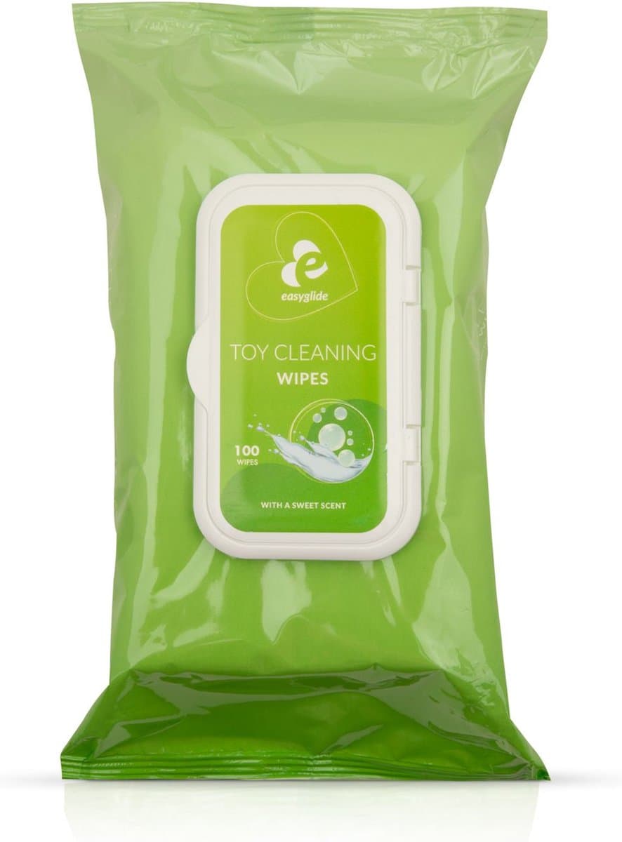 EasyGlide - Toy Cleaning Doekjes - Intieme Hygiene - Seksspeeltjes Reiniger - Toycleaner - 100 doekjes — afbeelding 1