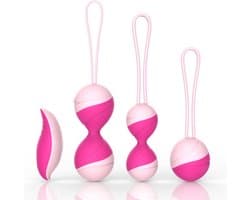 Playbird® - Bekkenbodemtrainer Set - Fuchsia - Met Afstandsbediening - Vaginale Balletjes - Kegel Trainer