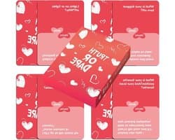 Conversatiekaarten voor Paren - Relatiekaarten Date Night - Verdieping Relatie - 50 Ontworpen Kaarten - 64 x 89 cm
