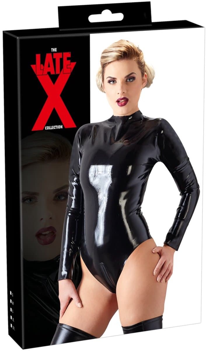 Latex Body Zwart M — afbeelding 1