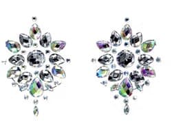 Tepelstickers - Tepelcovers - Festival Accessoire - Nipple Covers - Chique Diamantjes - 1 Paar
