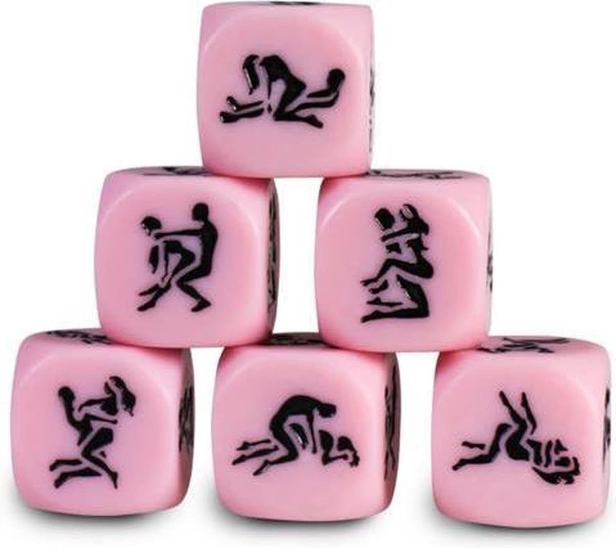 Secret Play - Erotische Dobbelsteen - Verschillende posities - 2.5 cm — afbeelding 1