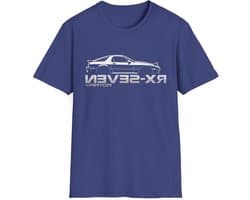 Auto T-Shirt - Sport Auto - Fan Cadeau - Retro Design - Uniseks - Zwart