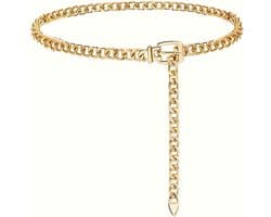 Livé® 1st Tailleketting – Gouden Metalen Body Chain met Kwasten