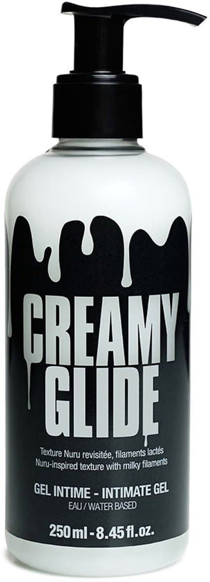 Creamy Glide - Imitatie Sperma - Wit Glijmiddel Gel 250 ml — afbeelding 1
