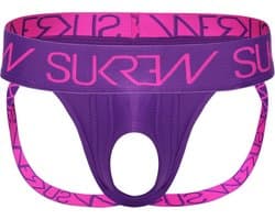 SUKREW U-Style Jockstrap Tyrian Purple - MAAT L - Heren Ondergoed - Jockstrap voor Man - Mannen Jock