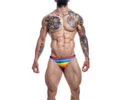 Cut4Men - Klassieke Herenstring - Rainbow L