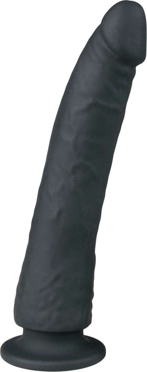 EasyToys - Realistische Dildo - Inclusief Zuignap - Dildo's - Dildo met Zuignap - 21 cm - Zwart — afbeelding 1