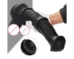 Gigantische anale dildo met zuignap - 34 x 8 CM - XXL - Groot - Tarzan - Unisex
