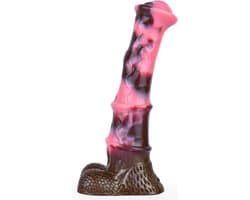 25.5cm Mega Dildo met Balzak - Grote Dildo - Dikke Dildo - Extreme Dildo - Anaal Groot - Reusachtige Dildo XXL - Buttplug XXXL Monster Dildo - Fantasy Dragon Dildo - Animal dildo - Anaal Groot - Zuignap