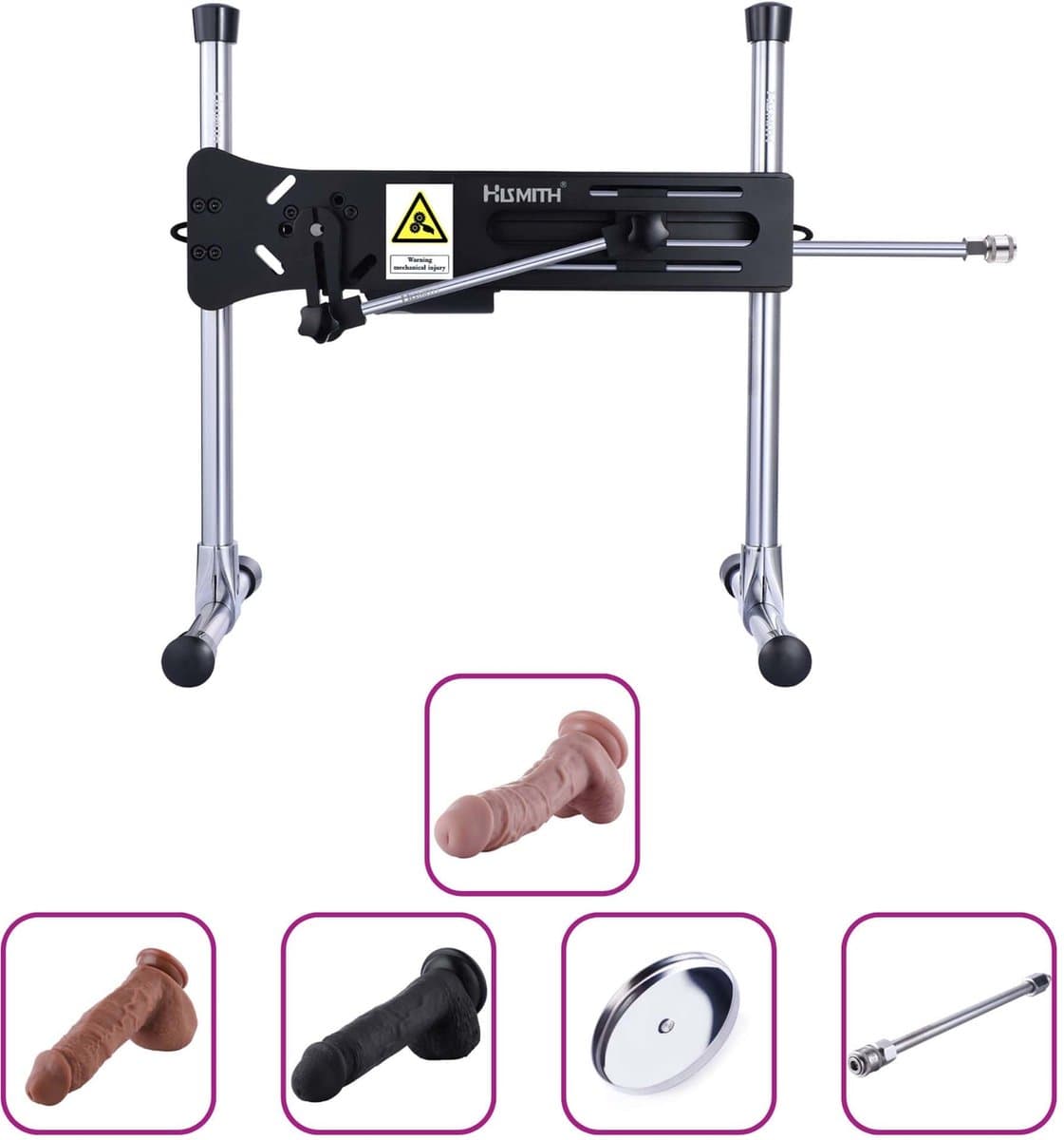 Pakket Dante Pro 1 Premium Smart APP Seksmachine — afbeelding 1