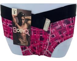 BodyQ Sexy Heren Boxershort – Roze Twee-kleurig – Erotische Herenlingerie – Maat XS