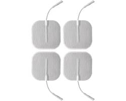 Square Self Adhesive Pads - 4 pack - elektronische stimulatie