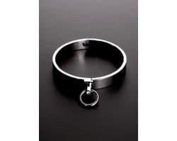 Triune - Classy Slave Collar with Gems - Size: 16