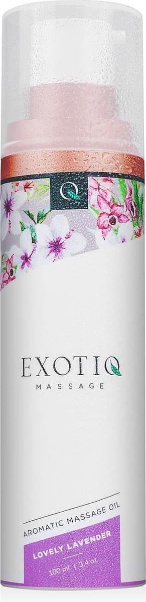 Exotiq - Massageolie - Massage Olie - Lovely Lavender - 100 ml — afbeelding 1