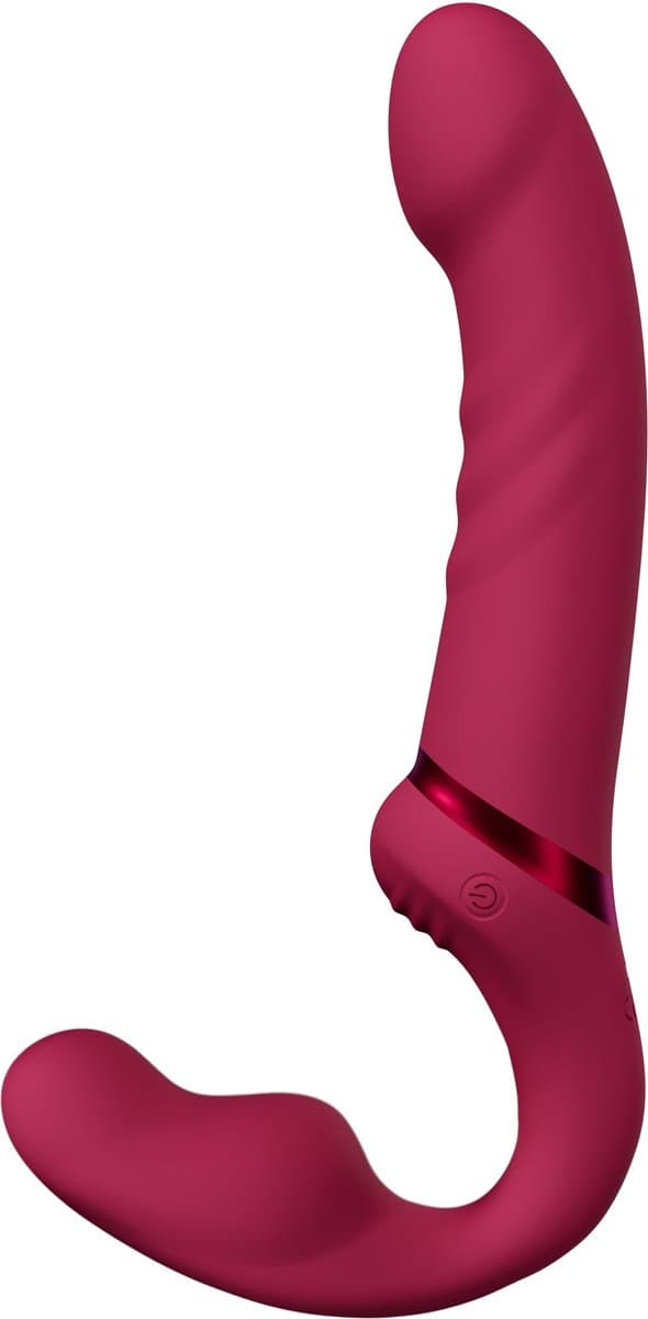 Lovense - Lapis Strapless Strap-on Vibrator - Roze — afbeelding 1