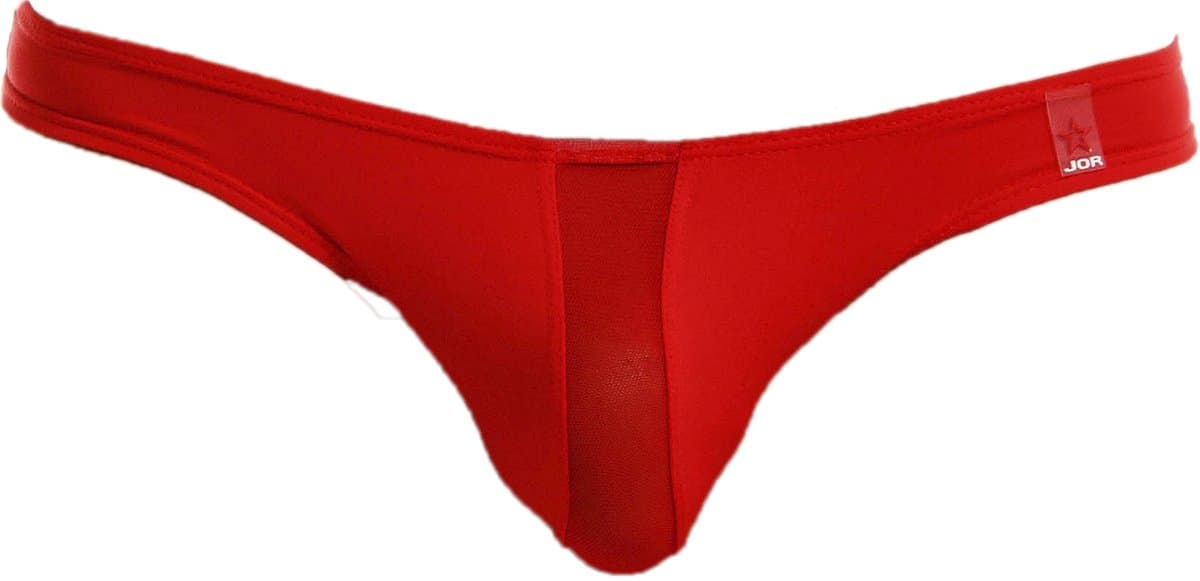 JOR Apolo Thong Red - MAAT S - Erotisch Heren Ondergoed - String voor Man - Sexy mannen String — afbeelding 1