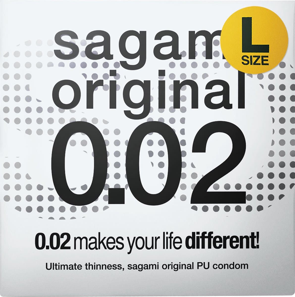 Sagami Original latexvrij condooms - L-size - 3 stuks — afbeelding 1