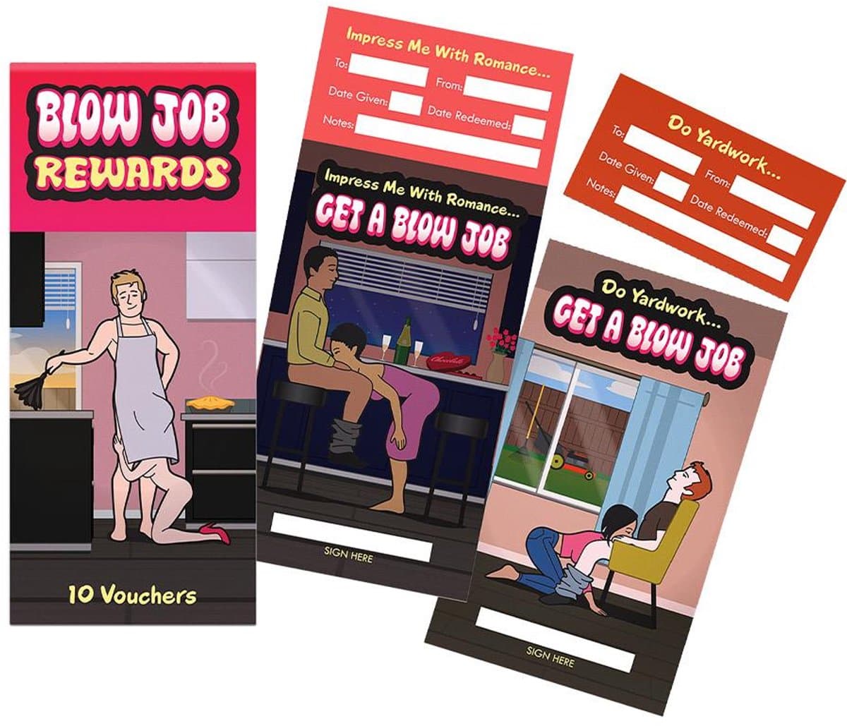 Kheper Games Blow Job Rewards Erotisch spel - Multicolor — afbeelding 1