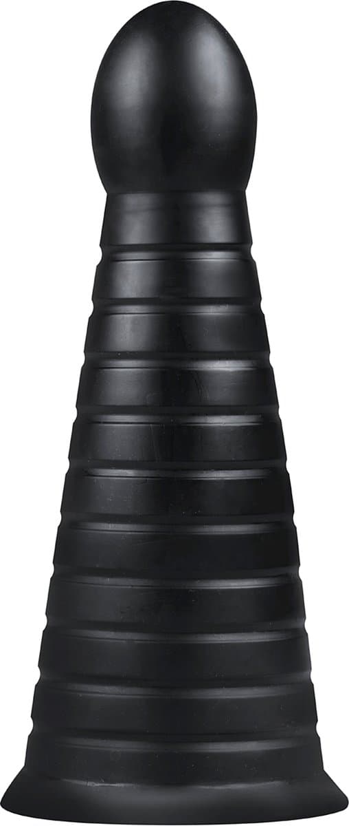 BUTTR - Devil Dog XXL Buttplug - Glad Materiaal - Buttplugs - Anal Plug - Sex Toys voor Vrouwen en Mannen - Seksspeeltjes - Butt Plug - Zwart — afbeelding 1
