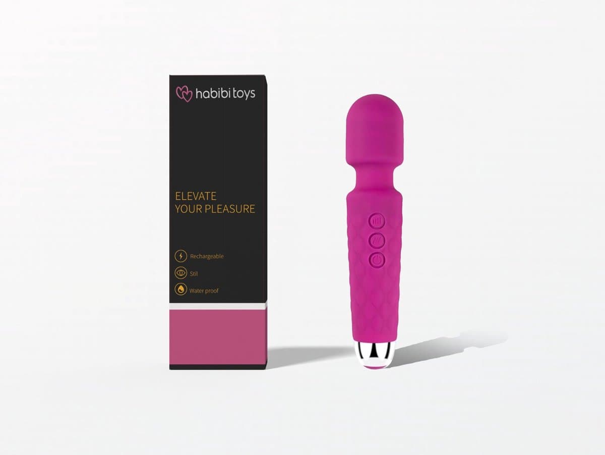 Habibi Toys Desire Roze Vibrator - Sex Toys voor vrouwen - Clitoris Stimulator - Realistisch koppels - Vagina Mastrubator - Oplaadbaar - Seksspeeltjes - Seks - Squirt vibrators — afbeelding 1