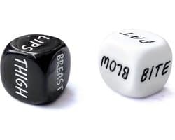 Livano Sex Dobbelstenen - Erotische Dobbelstenen - Erotisch Spel - Sex Dice - Voorspel Dobbelstenen - 2 Stuks