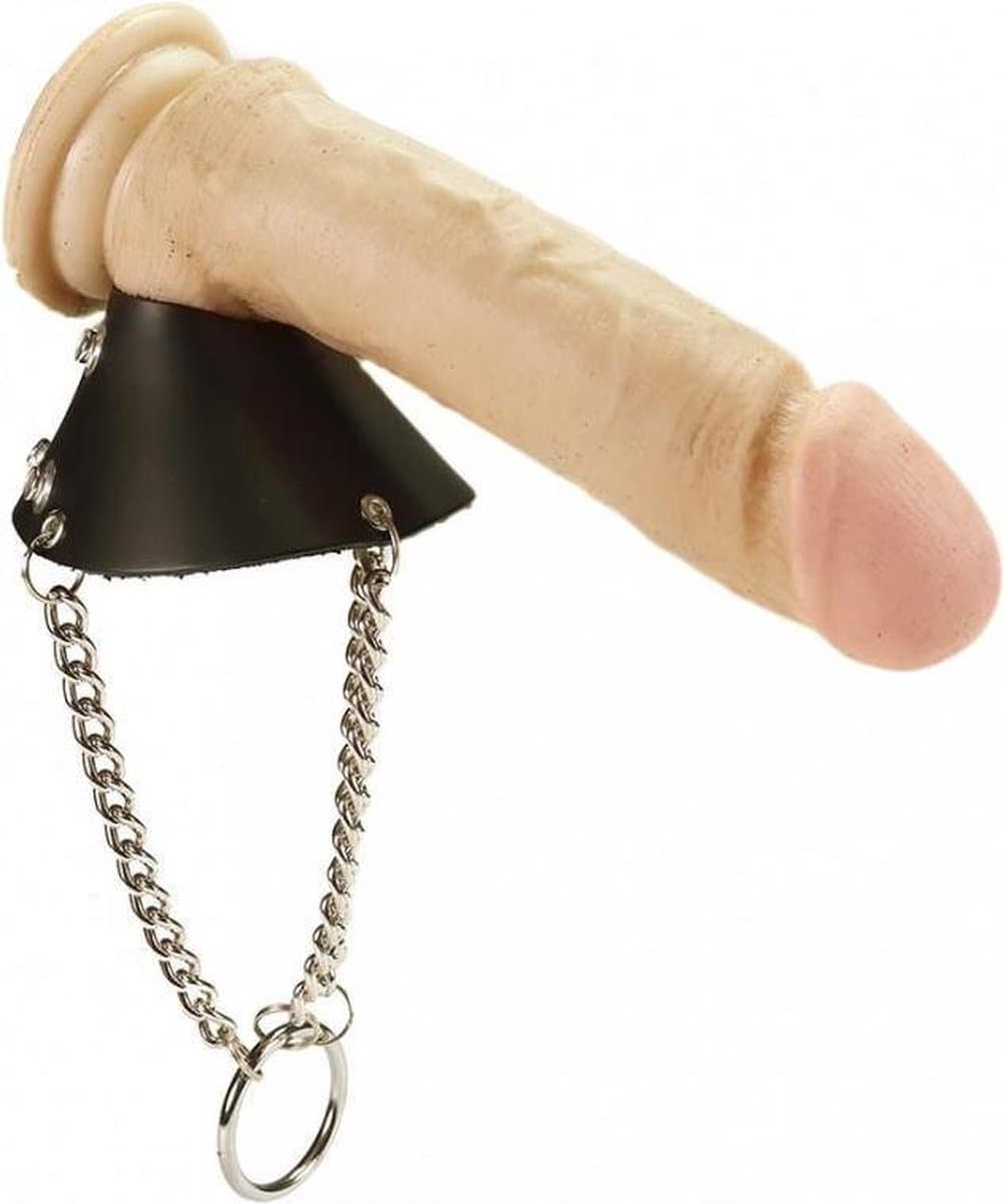 Rimba - Ball Stretcher Parachute Van Leer Met Kettingen Voor Gewichten - Verstelbaar — afbeelding 1