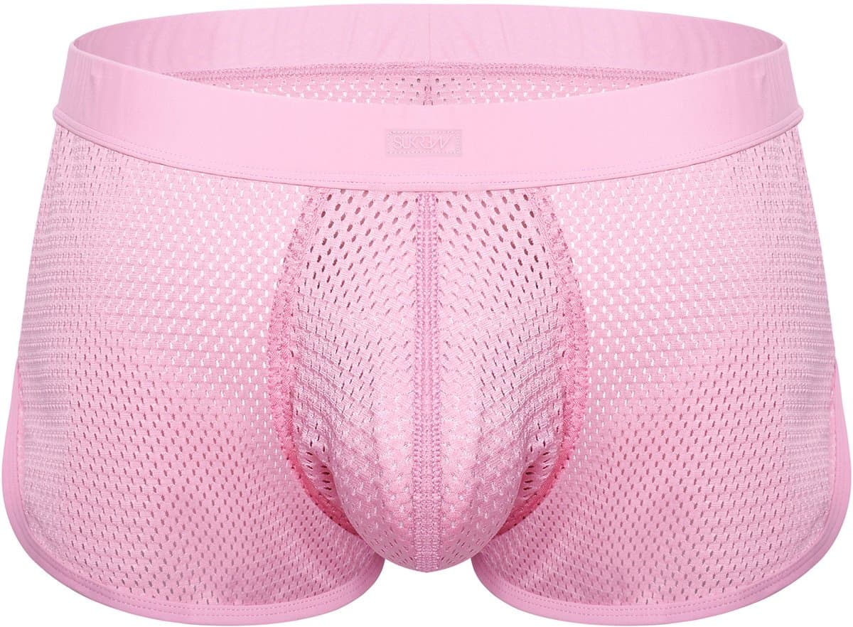 SUKREW Net Shorts Summer Pink - MAAT M — afbeelding 1