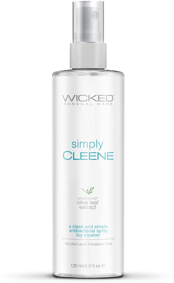 Wicked Sensual Care Wicked Simply Cleene Toycleaner 120ml Speelgoedreiniger - Transparant — afbeelding 1