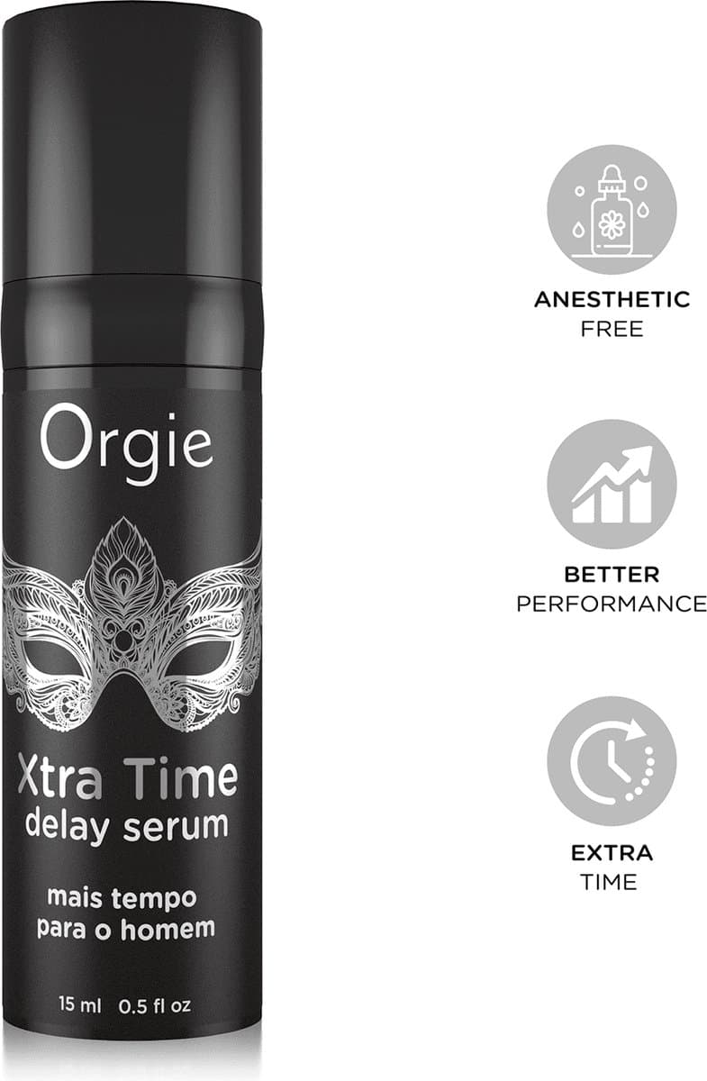 Orgie - Xtra Time - Delay Serum for Men — afbeelding 1