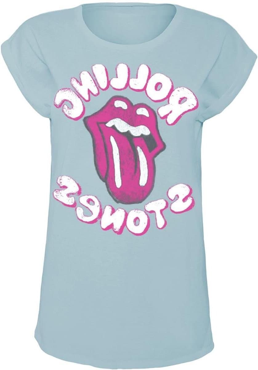 Band T-shirt - Muziekshirt Dames - Muziek Liefhebbers - Officieel Gelicentieerd - 100% Katoen - Mintgroen — afbeelding 1