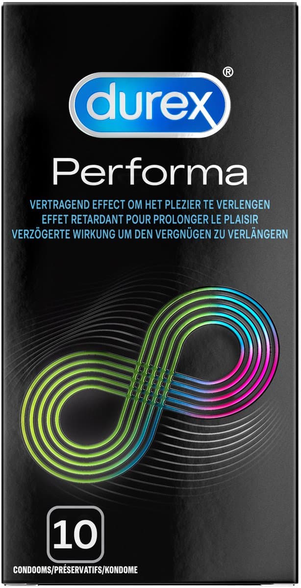 Durex Condooms Performa 10st - 5 Stuks - Voordeelverpakking — afbeelding 1